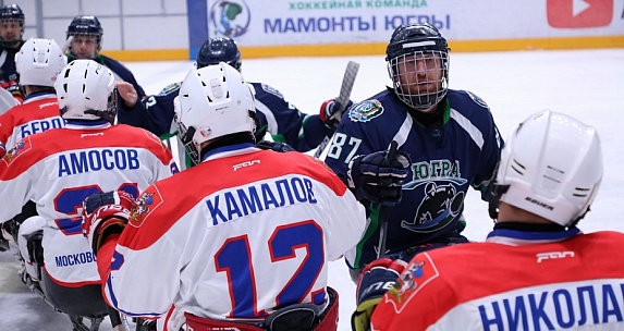 «Югра» заняла второе место во втором круге чемпионата России по следж-хоккею